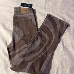 Motel Rocks straight leg jeans